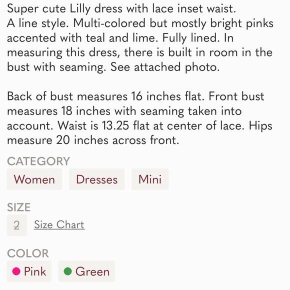 Lilly Pulitzer Rosemarie Dress - Picture 6 of 7